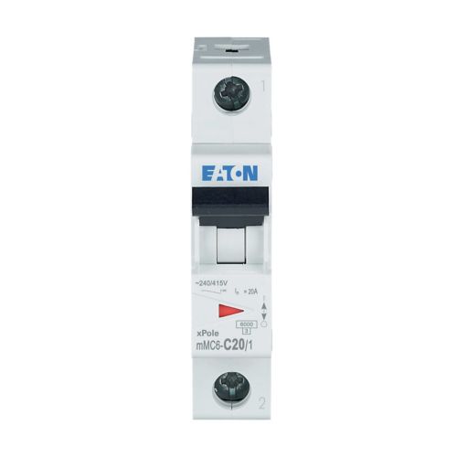 BREAKER RIEL 1X20 AMP mMC6-C20/1