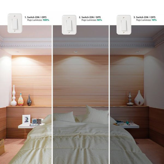 BOMBILLO REFLED DIMERIZABLE X 2 UND SWI 5W DL GU10 3000K BLX2 REF:P23196-133