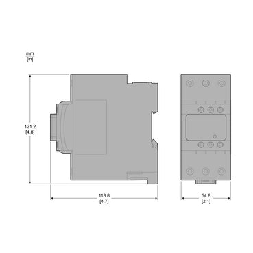 Contactor TeSys D 3P AC-3 440V 50A Bobina 110 VAC LC1D50F7