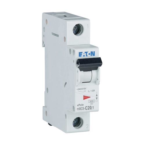 BREAKER RIEL 1X20 AMP mMC6-C20/1