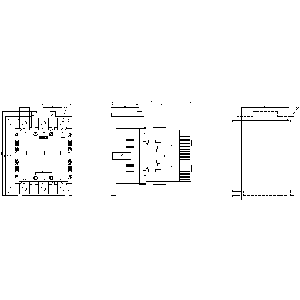 Contactor de vacío SIRIUS 3RT1265-6AP36