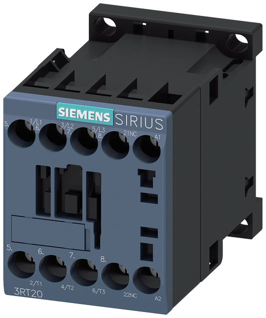 Contactor principal tripolar SIRIUS 3RT2018-1AF02.