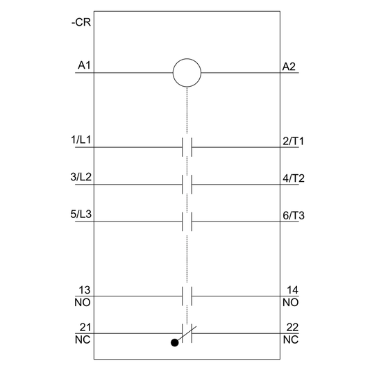 Contactor principal tripolar SIRIUS 3RT2035-1AN20.
