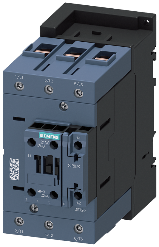 Contactor principal tripolar SIRIUS 3RT2045-1AG20.