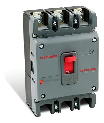 INTERRUPTOR EN CAJA MOLDEADA O BREAKER ASGARD INDUSTRIAL 350A 70KA 220VAC - 42KA 440VAC FR400 STECK REF: SDJS350