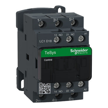 Contactor TeSys D 3P AC-3 440V 18A Bobina 110 VAC LC1D18F7