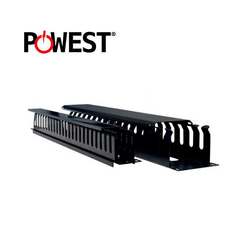 ORGANIZADOR HORIZONTAL METALICO 1U REF: NORHM-2401