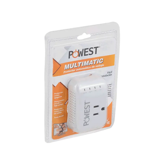 PROTECTOR DE VOLTAJE POWEST MULTIMATIC 120V/10A