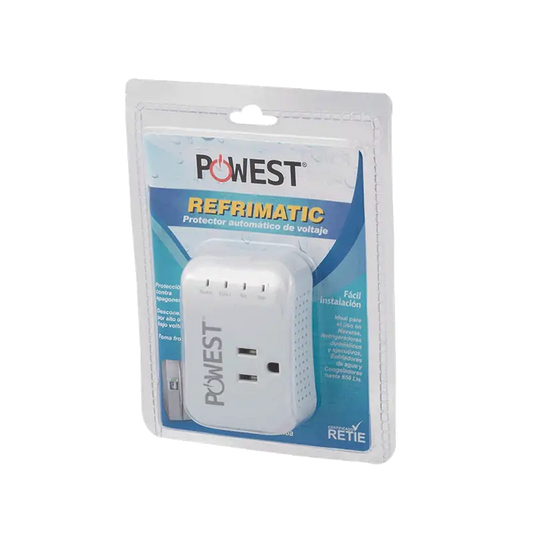 PROTECTOR DE VOLTAJE POWEST REFRIMATIC 120V/10A