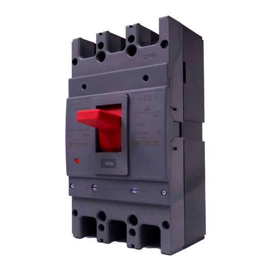 INTERRUPTOR EN CAJA MOLDEADA O BREAKER ASGARD INDUSTRIAL 400-500A 50KA 400VAC FR630 STECK REF: SD630TM500
