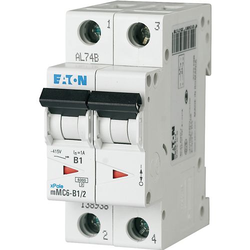 BREAKER RIEL 2X10 AMP mMC6-C10/2