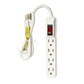 SUPRESOR DE PICOS BLANCO DE 4 SALIDAS REF.MULTINET 4TB