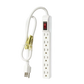 SUPRESOR DE PICOS BLANCO DE 6 SALIDAS REF.MULTINET 6TB