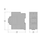 Contactor TeSys D 3P AC-3 440V 50A Bobina 110 VAC LC1D50F7