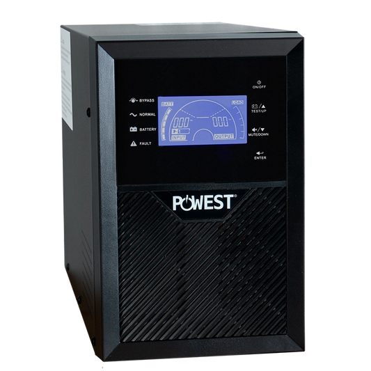 UPS MONOFÁSICA ONLINE POWEST 2KVA