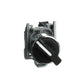 Interruptor selector negro Ø 22mm, 3 posiciones, 2 NA REF: XB4BD33 SCHNEDIER