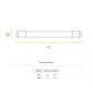 LED TUBE 18W T8 DL 100-240 VID REF: P27900-3